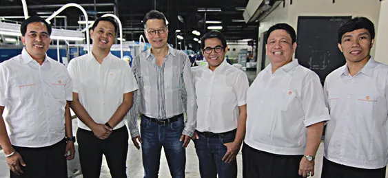 Armadillo Holdings representatives with Meralco partners.