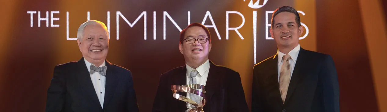 Representatives at the Luminaries awards.