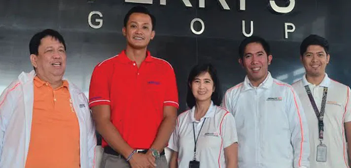 Perry’s Farm and Meralco representatives.