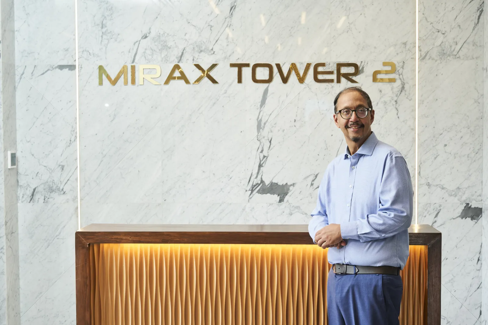Mirax and Rima representative at Mirax Tower 2.