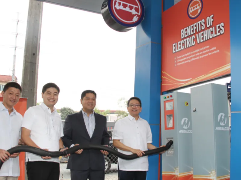 Meralco, MServ bring Ateneo's EV program full circle with charging station