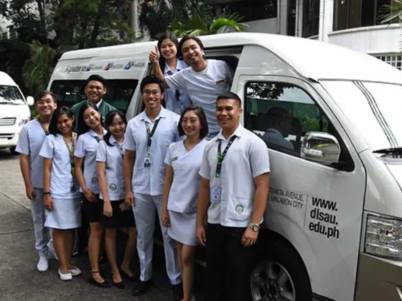 De La Salle Araneta’s Electric Shuttle Service