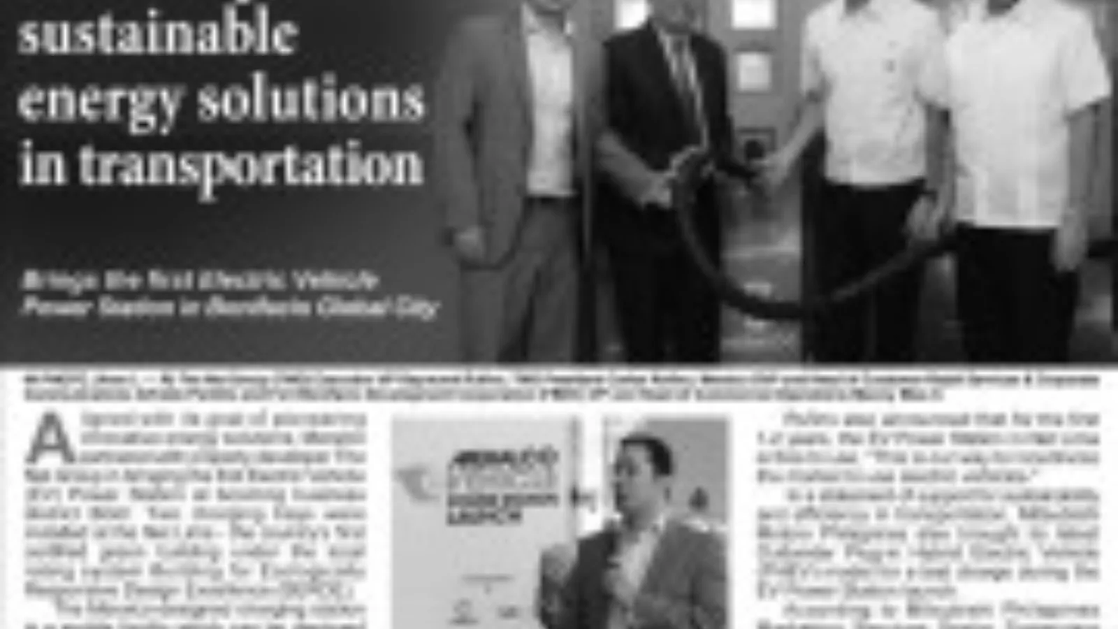 Meralco powers sustainable energy solutions in transportation