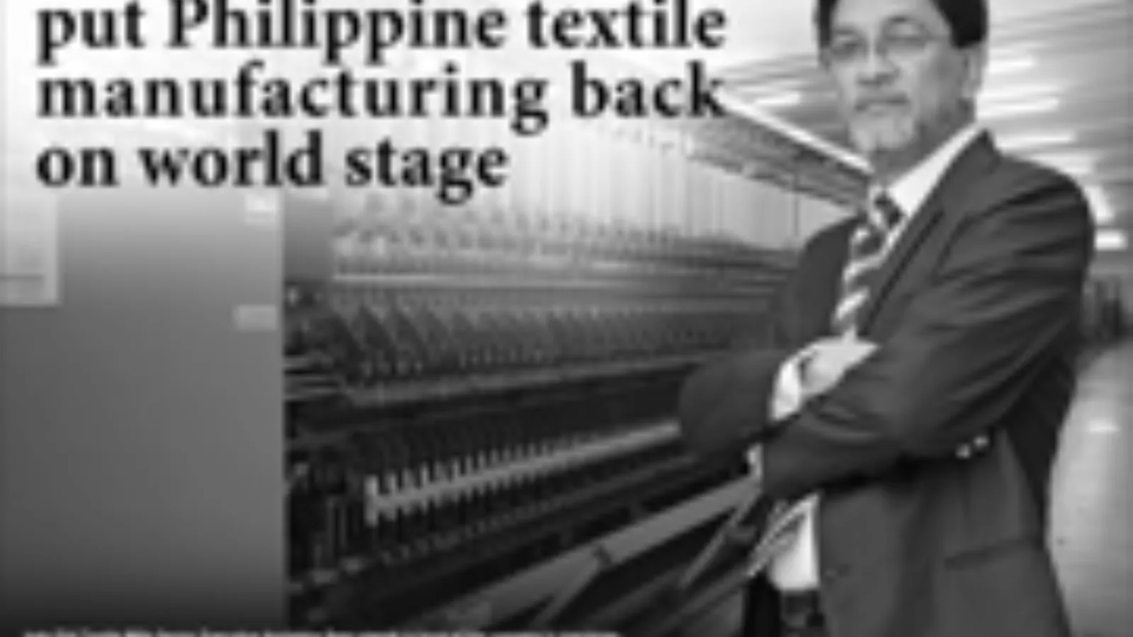 Indo Phil and Meralco put Philippine textile and manufacturing back on world stage