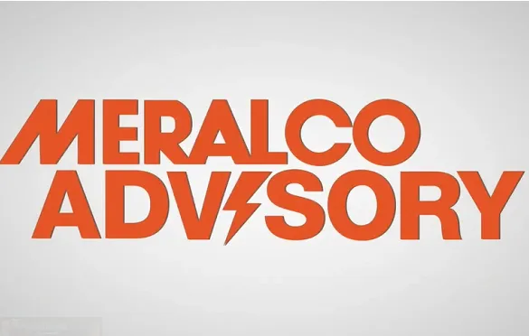 Meralco Advisory
