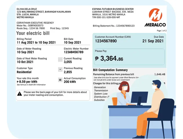 Meralco's new bill format