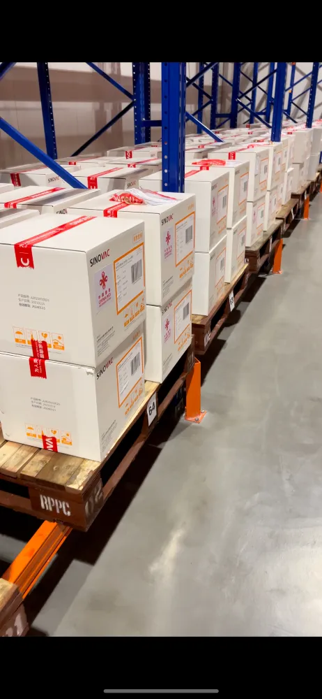 Vaccines stored in MetroPac facilities