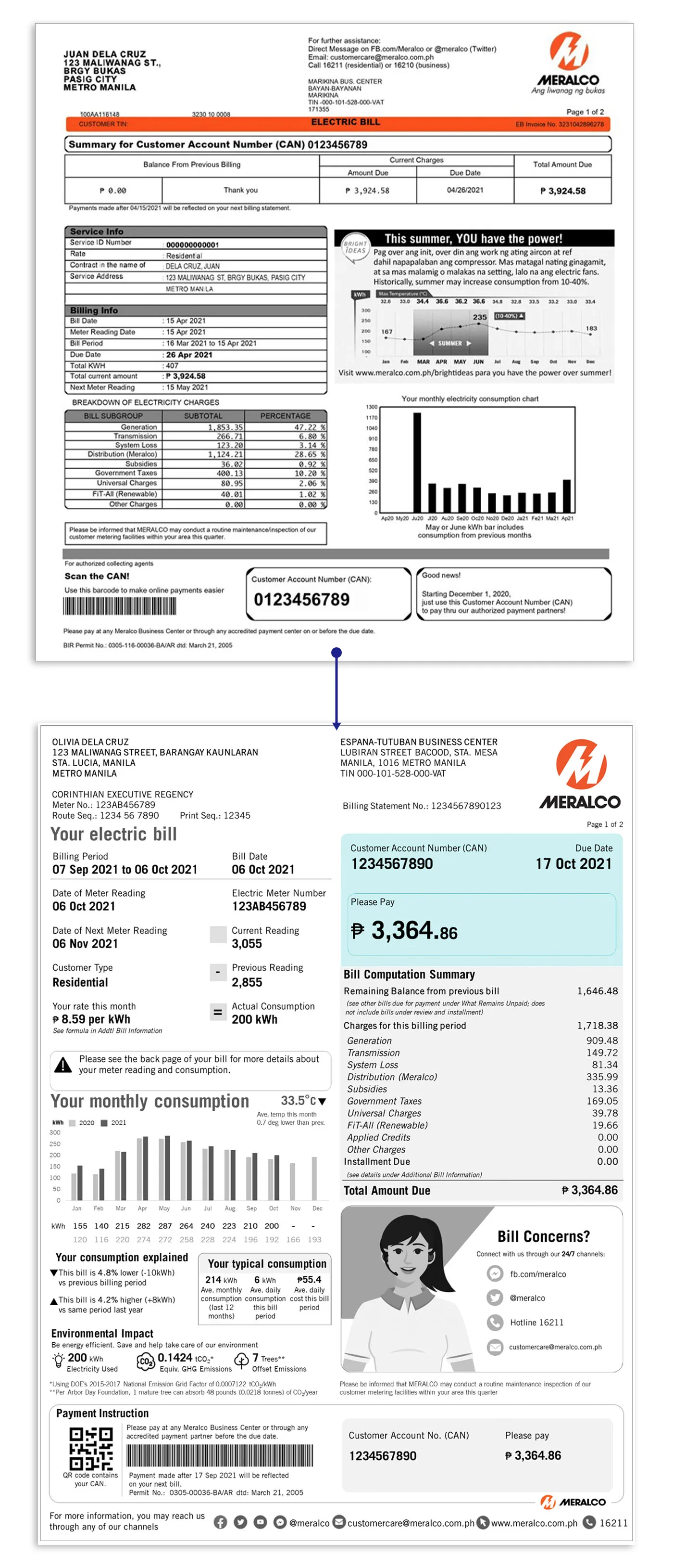 Meralco bill
