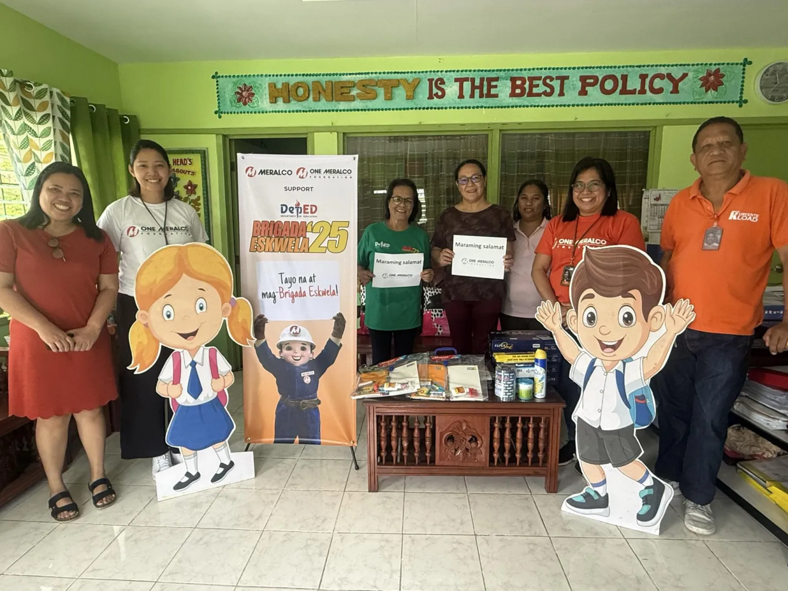 One Meralco Foundation Ensures School Readiness Through DepEd’s Brigada Eskwela 2025 3