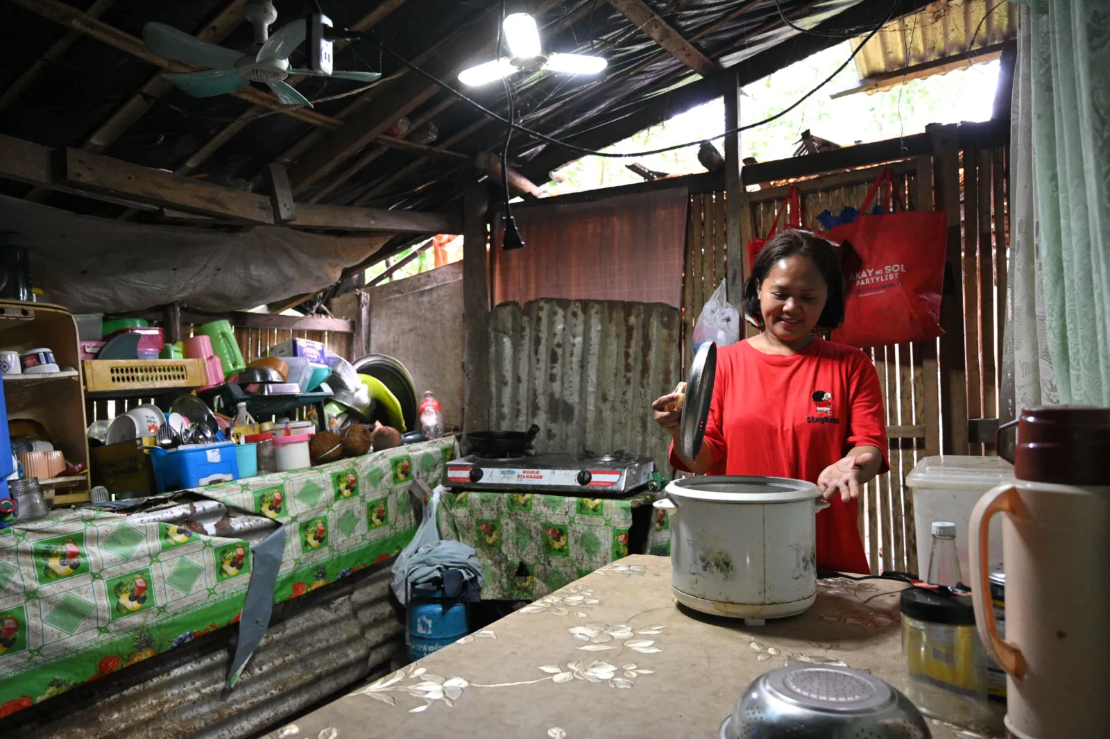 Marissa Espares and her family will no longer rely on their neighbors for electricity after their home was energized through OMF’s Household Electrification Program.