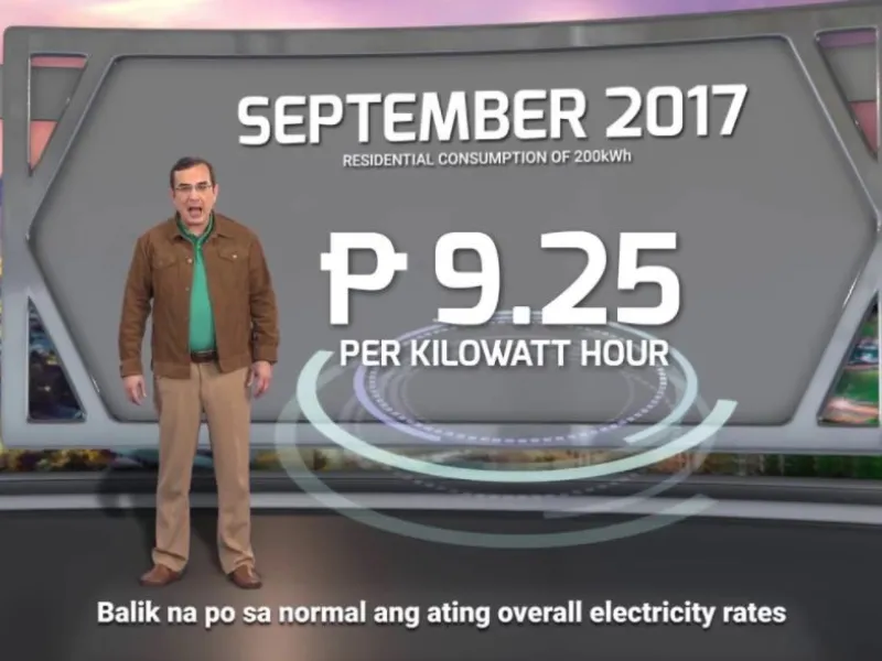 Meralco Advisories September 2017