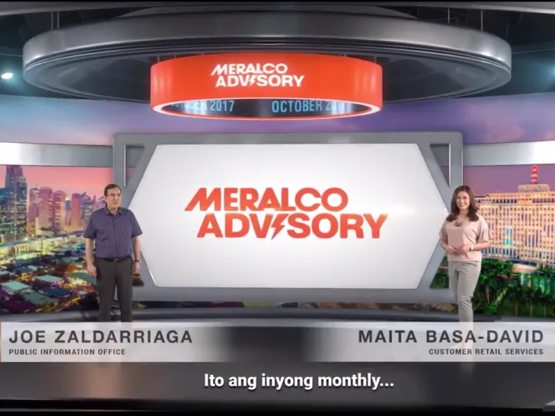 Meralco Advisory - October 2017