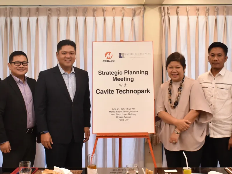 Meralco and Cavite Technopark (CTP) Collaborates for their Journey to 2021.
