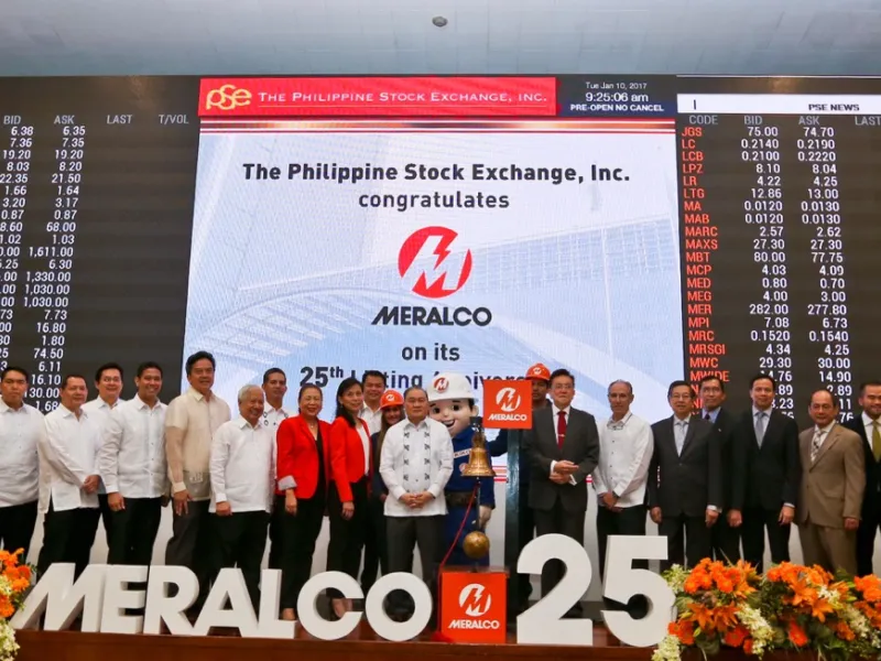 MER shares mark 25th year at the Exchange