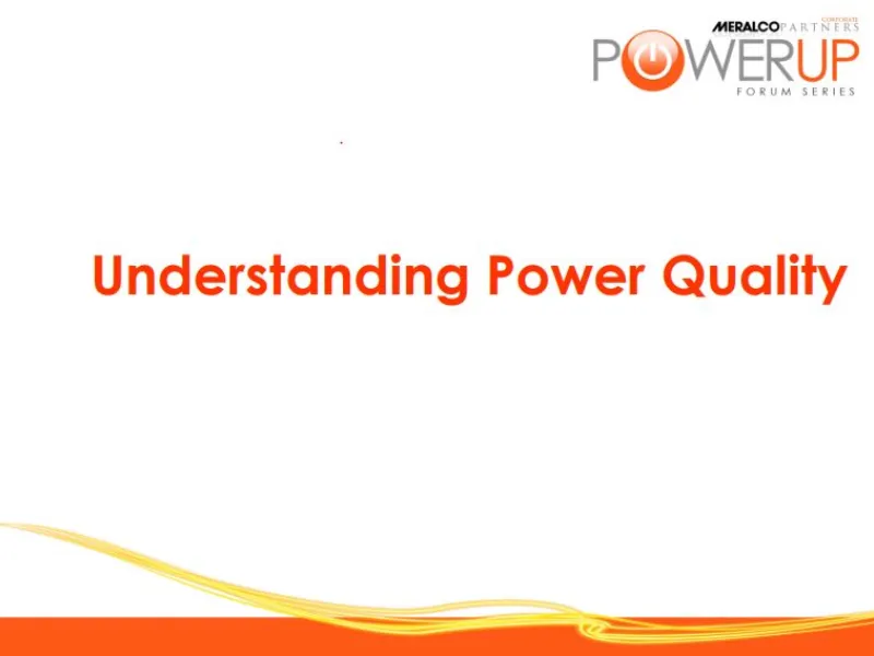 Understanding Power Quality