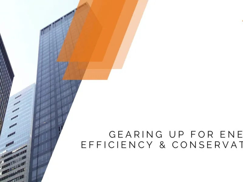 Gearing Up for Energy Efficiency & Conservation
