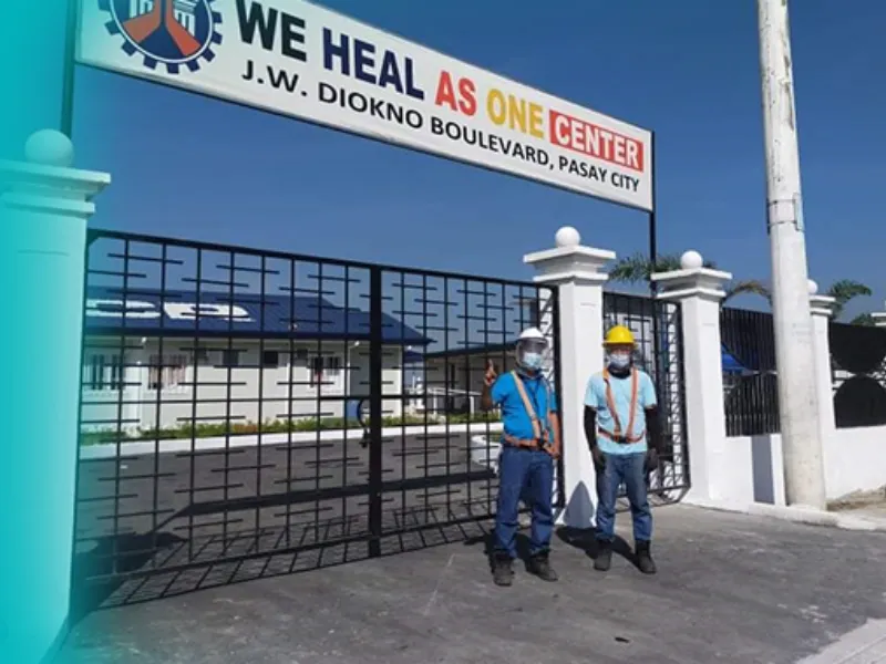 Meralco continues to energize COVID-19 health centers