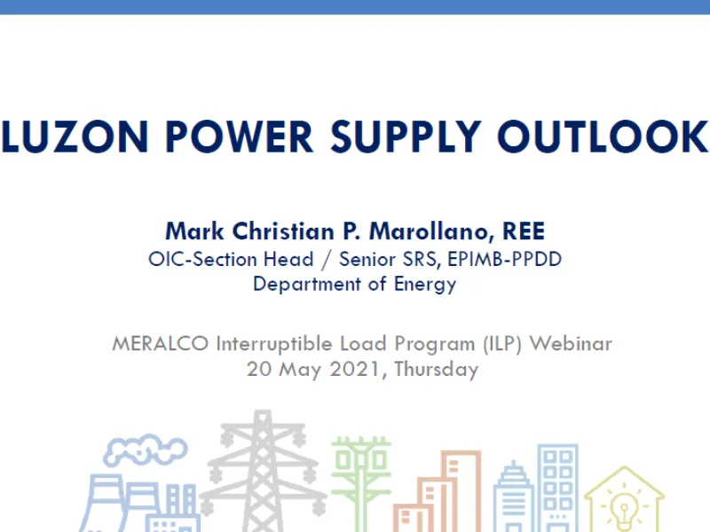 Luzon Power Supply Outlook