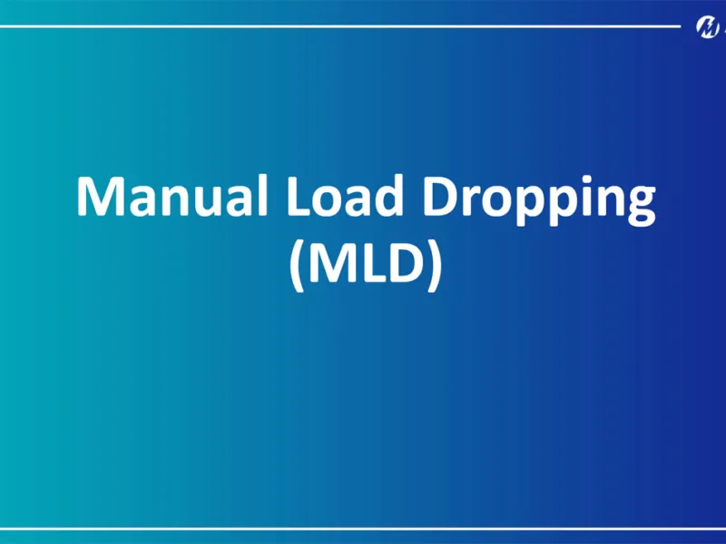 Manual Load Dropping