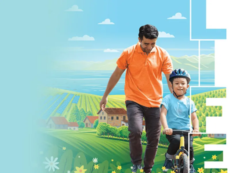 Cover of Meralco's Sustainability report