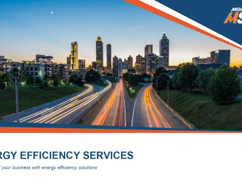 Energy Efficiency and Conservation Act and MSERV’s EE services