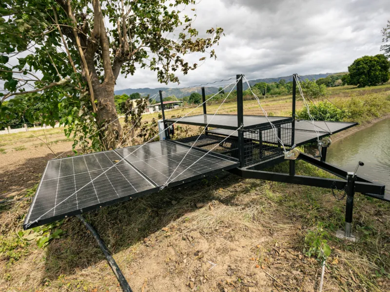 Nueva Ecija Farmers Irrigate Using Solar Mobile Irrigation Pumps