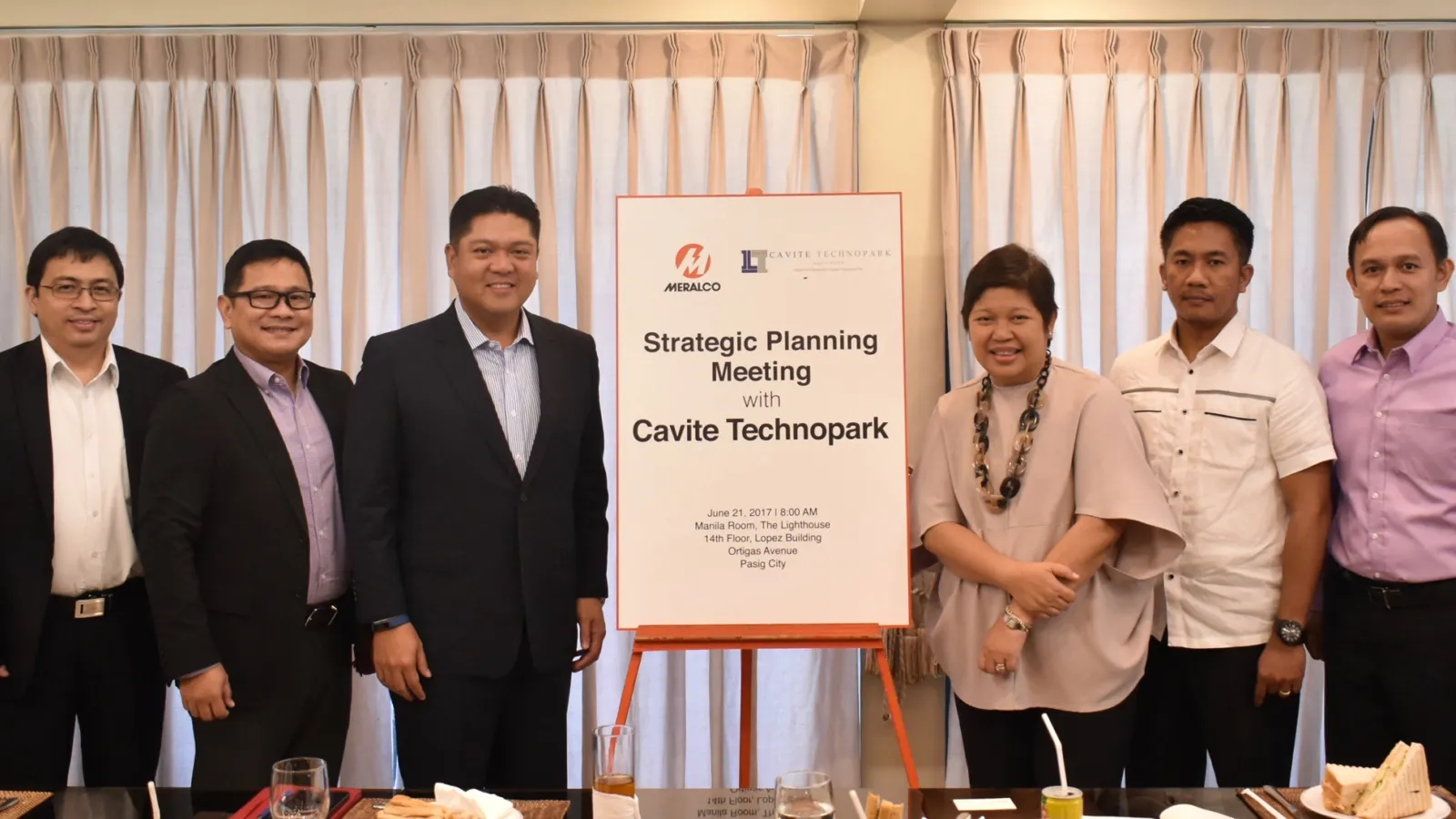 Meralco and Cavite Technopark (CTP) Collaborates for their Journey to 2021.
