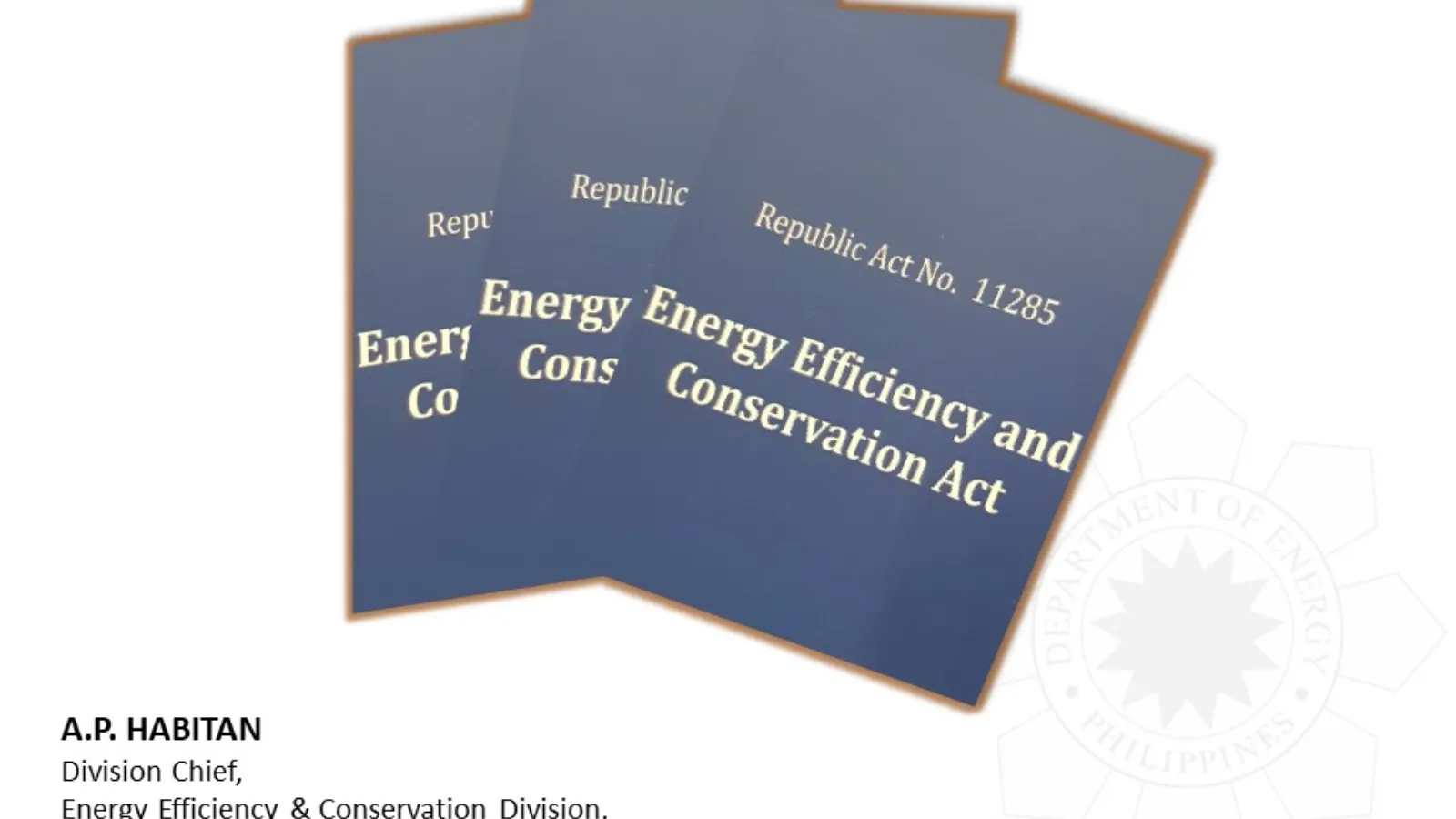 RA 11285: Energy Efficiency & Conservation Law Salient Provisions
