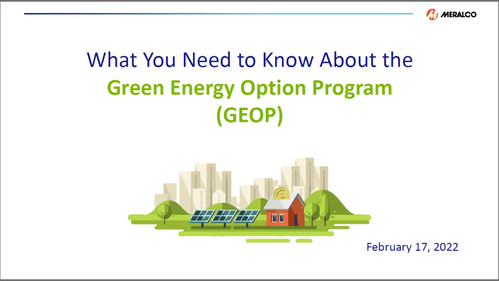 What You Need to Know About the Green Energy Option Program (GEOP)