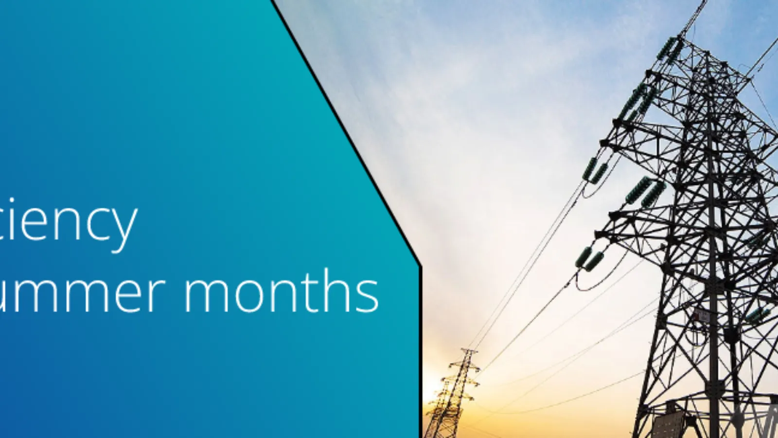 Practice energy efficiency ahead of summer