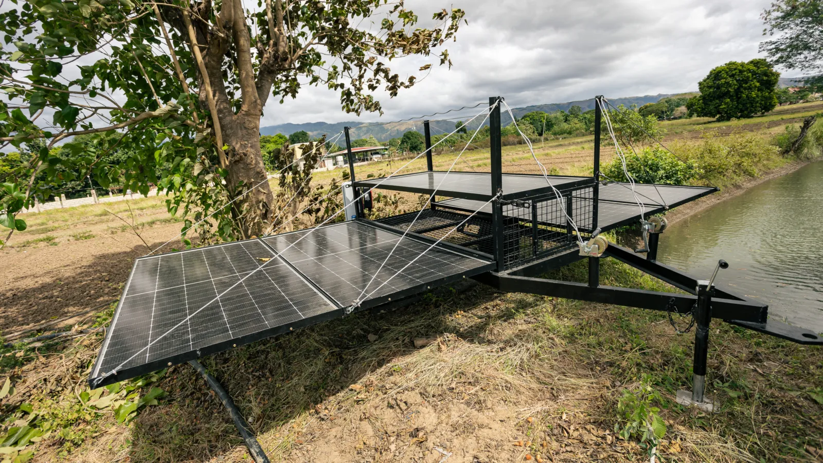 Nueva Ecija Farmers Irrigate Using Solar Mobile Irrigation Pumps