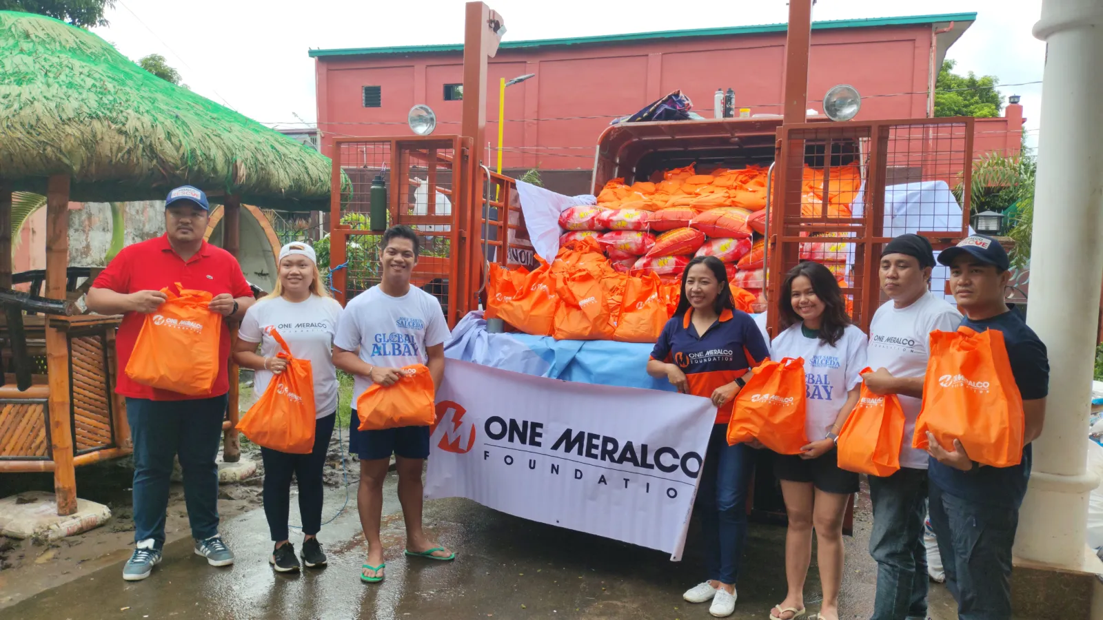 ONE MERALCO FOUNDATION BRINGS RELIEF TO VICTIMS OF SEVERE TROPICAL STORM KRISTINE IN BICOL REGION