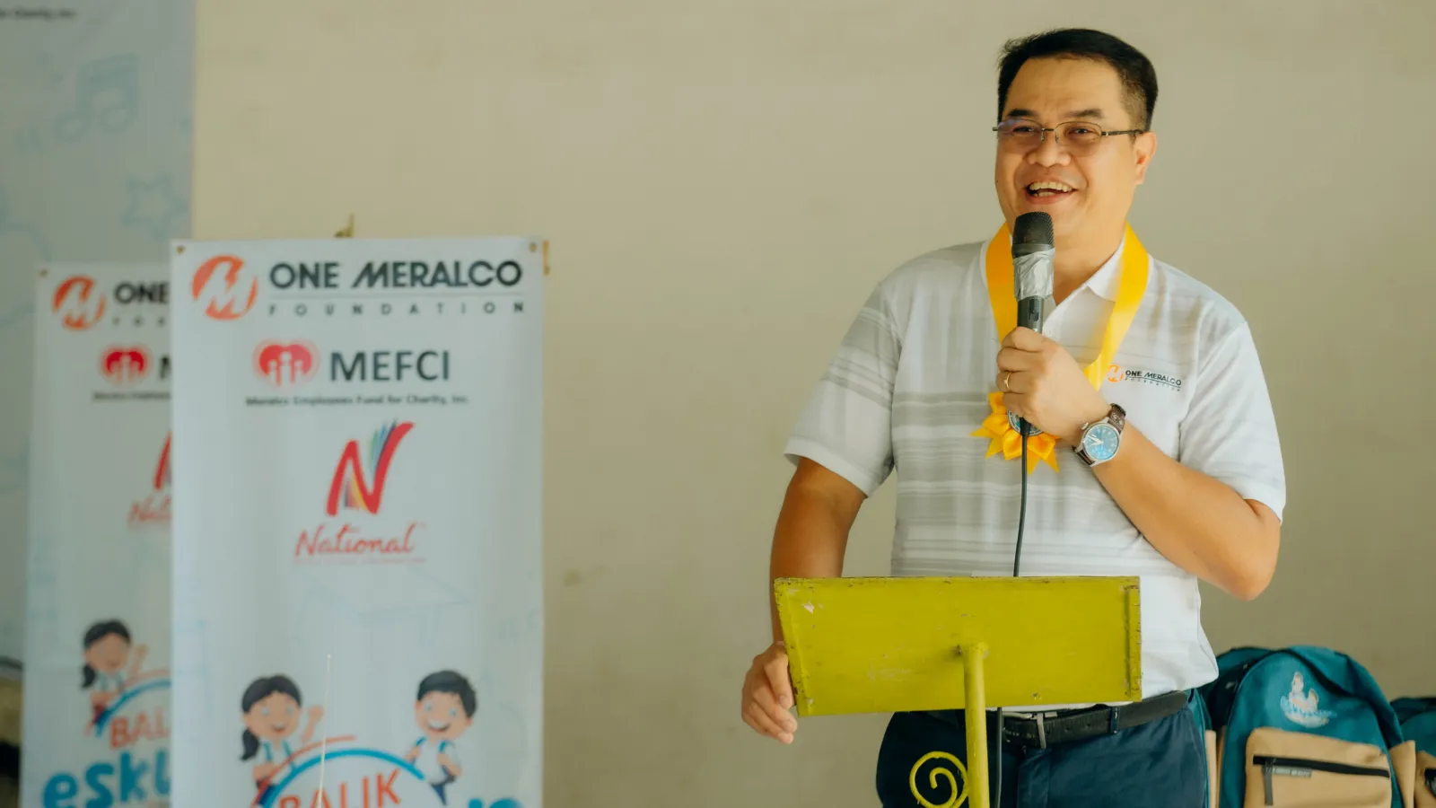Meralco COO Ronnie Aperocho Gives Back to South Cotabato