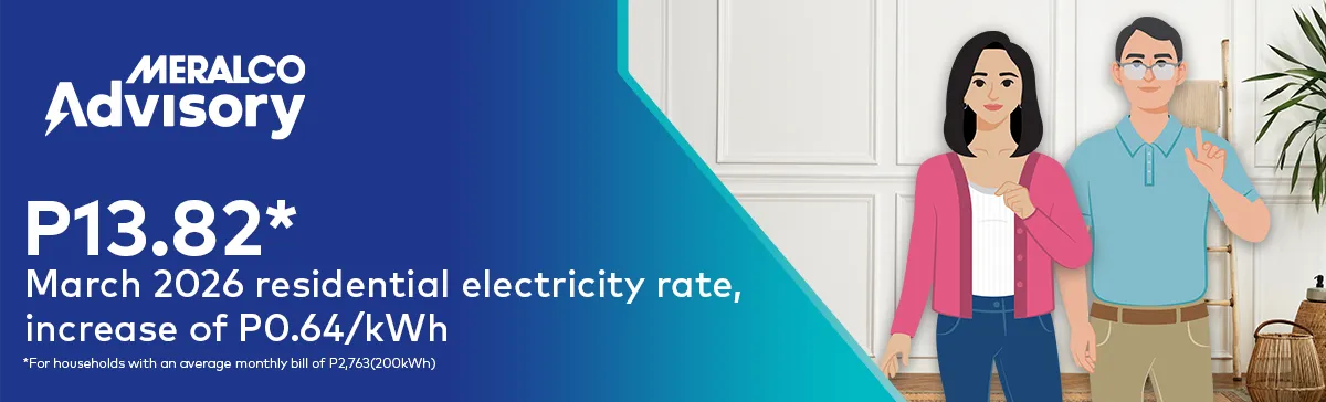 March 2026 residential electricity rates
